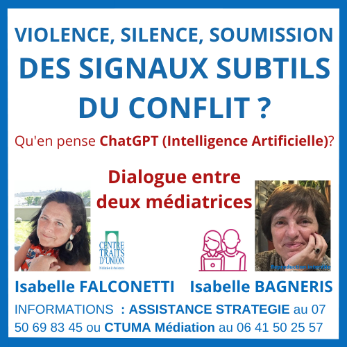 VIOLENCE, SILENCE, SOUMISSION. DES SIGNAUX SUBTILS DU CONFLIT ?